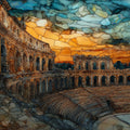 Verona Arena — ceramic art tile