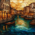Treviso Canals — ceramic art tile