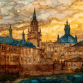 Royal Palace of Turin — ceramic art tile