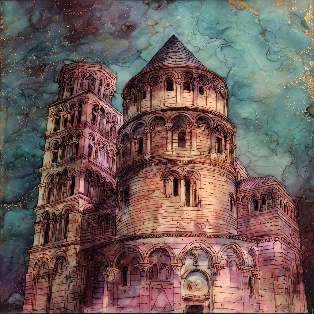 Parma Baptistery — ceramic art tile