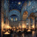 Basilica of San Vitale — ceramic art tile