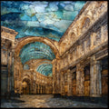 Galleria Umberto I — ceramic art tile