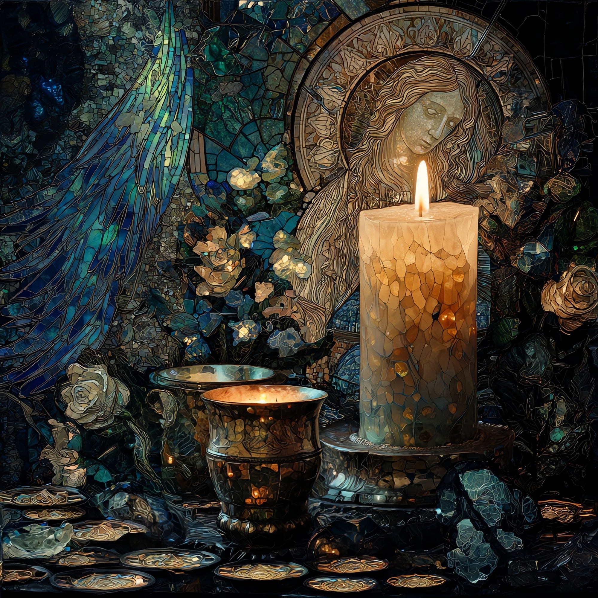 Cappella Sansevero — ceramic art tile