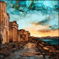 Herculaneum — ceramic art tile