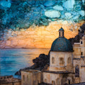Praiano — ceramic art tile