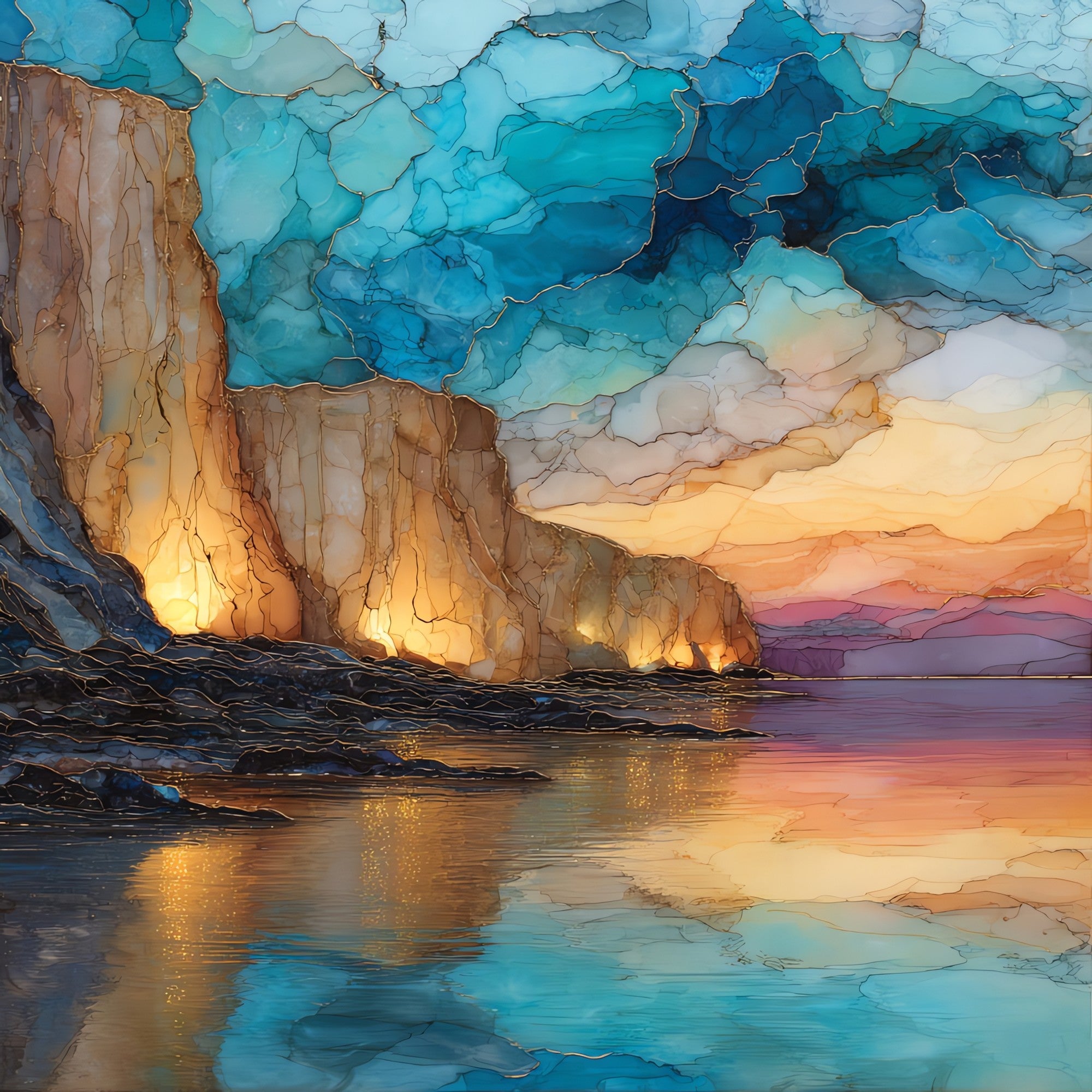 Sorrento — ceramic art tile