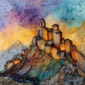 Erice — ceramic art tile