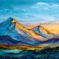 Gran Sasso — ceramic art tile