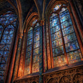 Sainte-Chapelle Upper Chapel — ceramic art tile