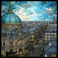 Galeries Lafayette Glass Dome — ceramic art tile
