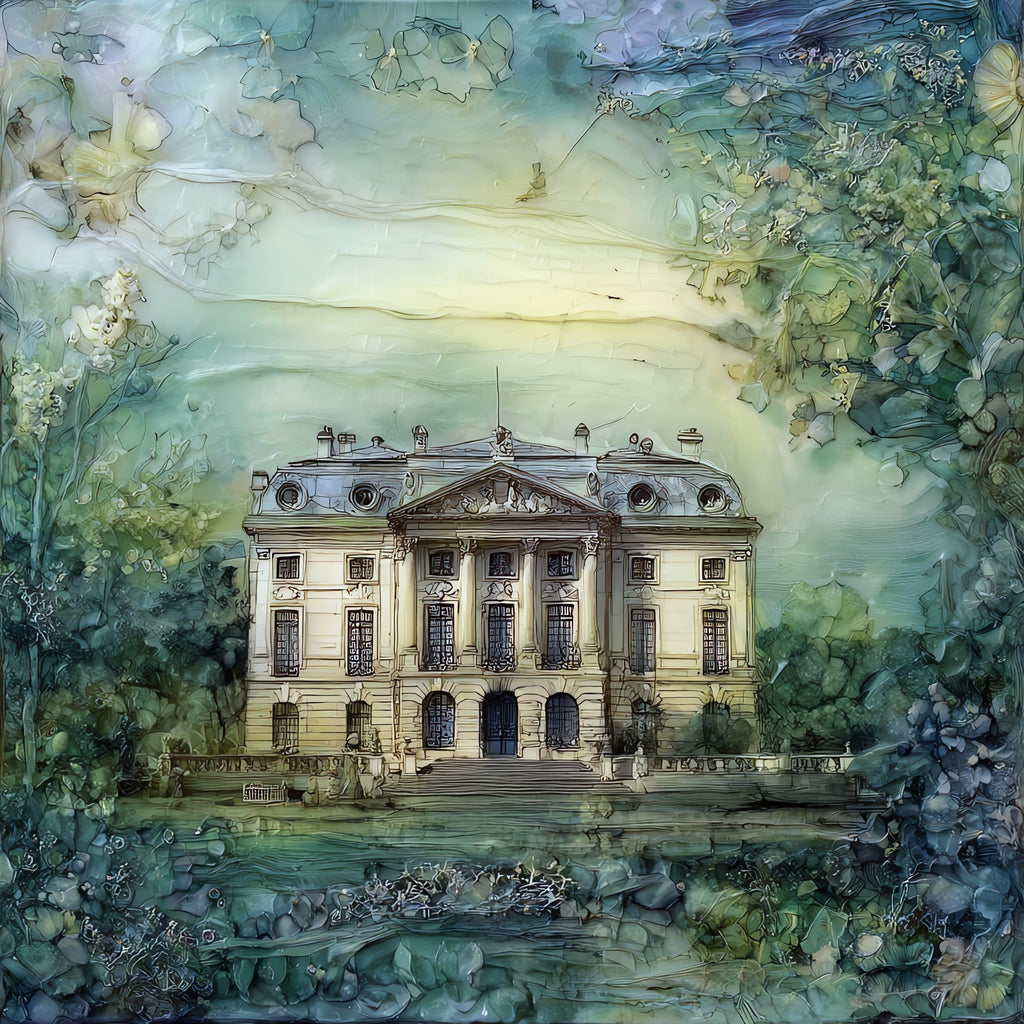 Petit Trianon — ceramic art tile