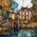 Hameau de la Reine — ceramic art tile