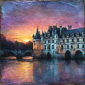 Chateau de Chenonceau — ceramic art tile