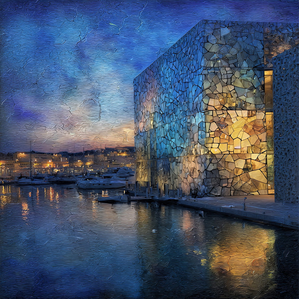 MuCEM Marseille — ceramic art tile