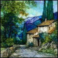 Atelier Cezanne — ceramic art tile