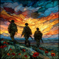 Utah Beach — ceramic art tile