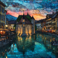 Pont des Amours — ceramic art tile