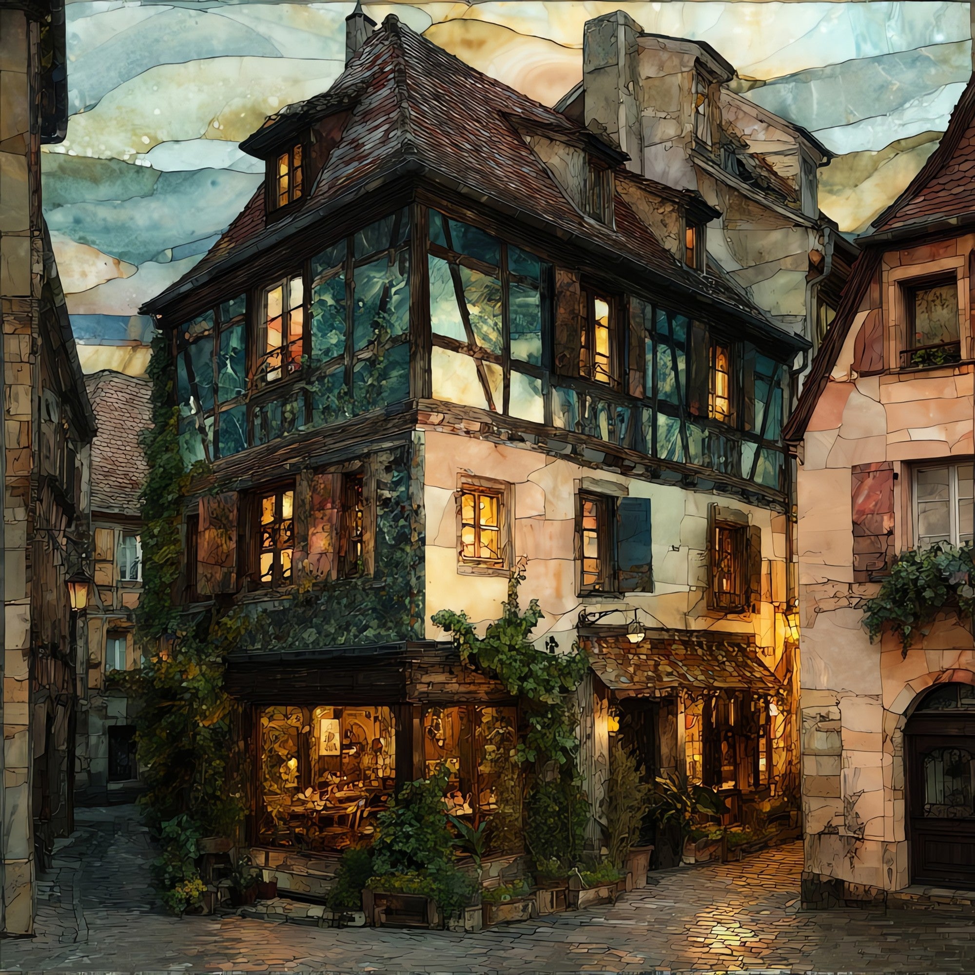 Maison Pfister — ceramic art tile
