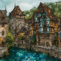 Kaysersberg Ramparts — ceramic art tile