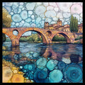 Pont Vieux d'Albi — ceramic art tile