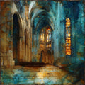 Beauvais Cathedral Choir — ceramic art tile